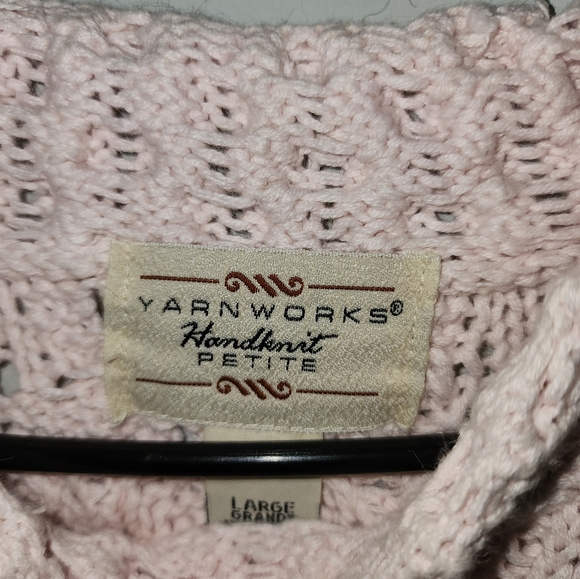 Yarn Works Hand Knit Petite Sweater Dress - Picture 6 of 11